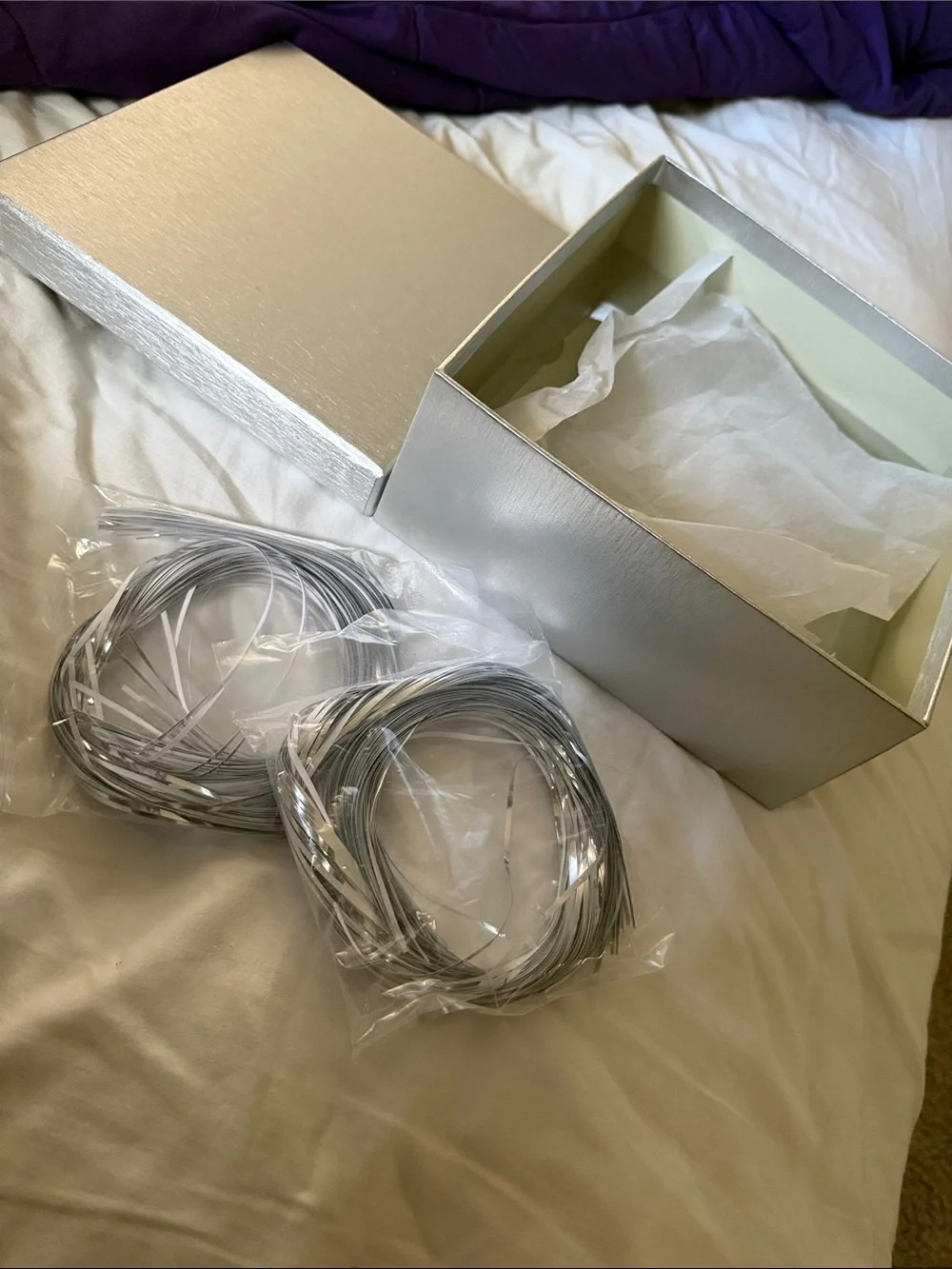 Silver Decorative Storage Box - Home Accents